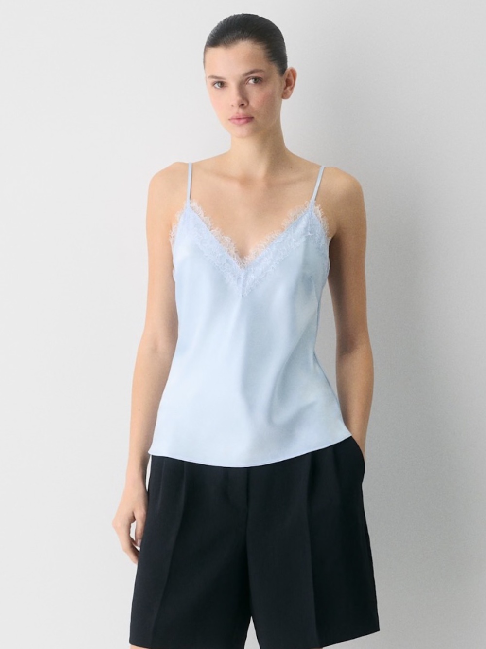 Aritzia Babaton Sunlane Satin Camisole, Size L, Never worn